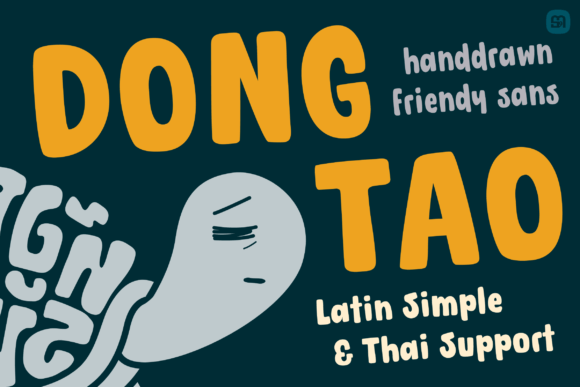 Dongtao: A Playful Handwritten Font for Creative Projects
