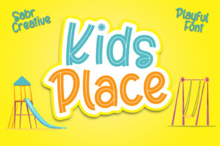 Kids Place: A Playful Font for Creative Design