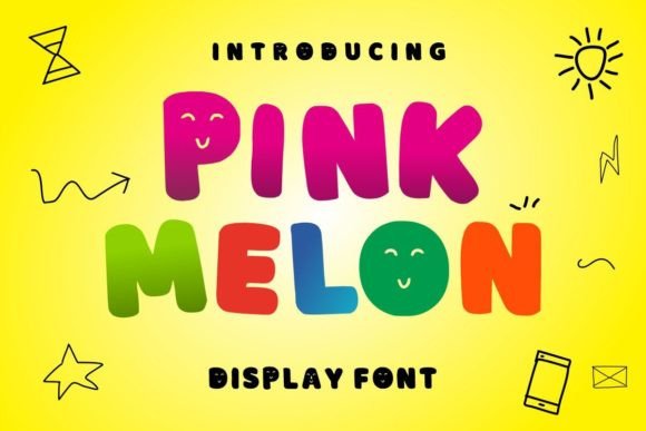 Pink Melon: The Playful Font for Friendly Design
