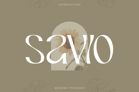 Savio: Modern Typography for Impactful Design