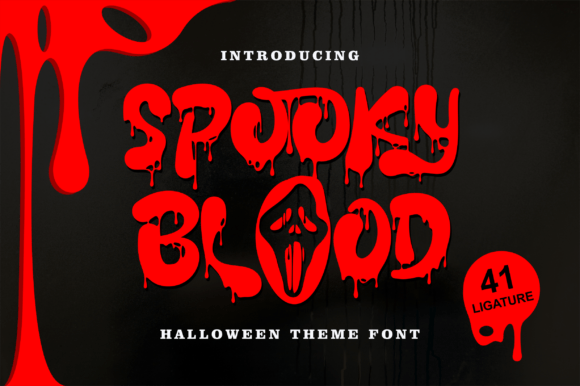 Spooky Blood Font: A Designer's Guide to Horror Typography