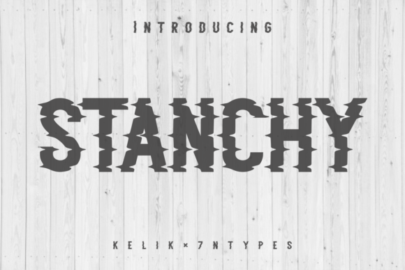 Stanchy: The Display Font with Personality